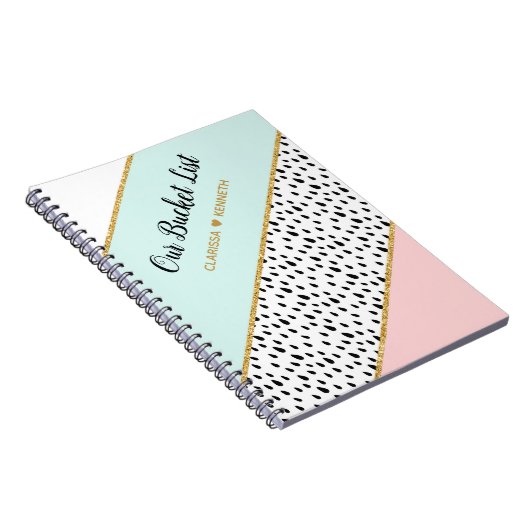 Moderne notre journal de souvenir de couples de (Côté Droit)