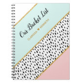 Moderne notre journal de souvenir de couples de (Devant)