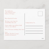 Moderne Notre Nouvelle Maison Vacances Faire-part  (Dos)