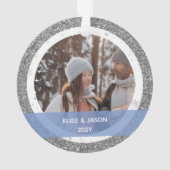 Moderne Notre Premier Noël Ensemble 2 Photos (dos)