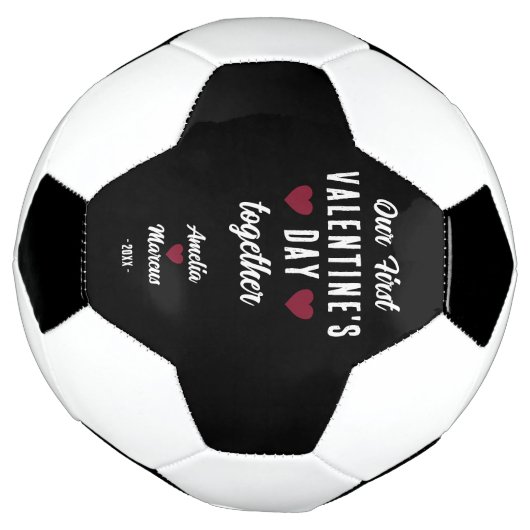 Moderne Notre première Saint Valentin ensemble (Tourné)