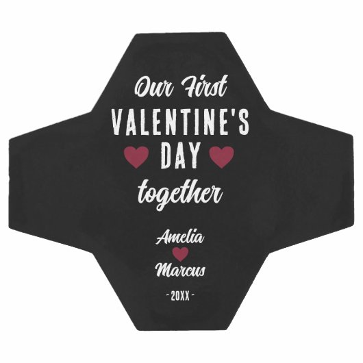 Moderne Notre première Saint Valentin ensemble (Plat)