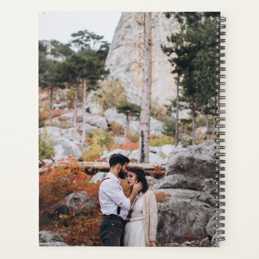 Moderne Nous faisons QR Code Photo Overlay Wedding (Dos)