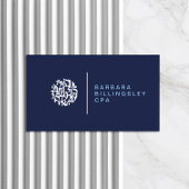 Moderne Nummers Logo II Accountant Visitekaartje