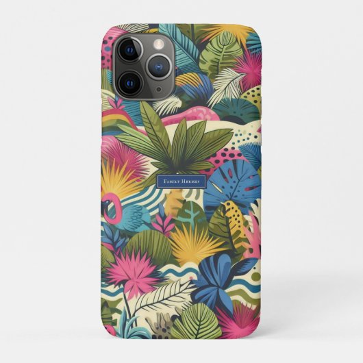 Moderne oerwoud kunst Case-Mate iPhone case (Achterkant)