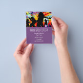 Moderne of hiphop-dansprestaties flyer (Hand)