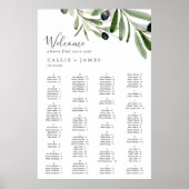 Moderne olijfolie voor aftakkingen poster (Voorkant)