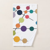 Moderne olijven uit de middeleeuwen bad handdoek (Handdoek)