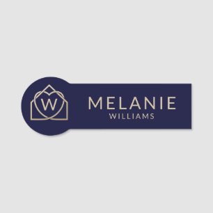 Moderne onroerend goed promotionele makelaar naamplaatje