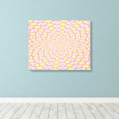 Moderne ontwerpkunst canvas afdruk (Insitu (Houten vloer))