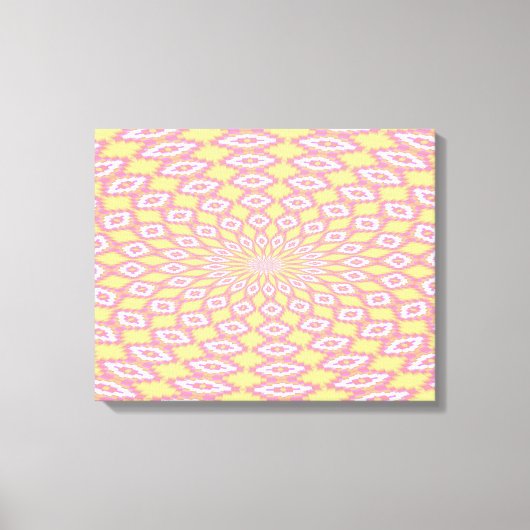 Moderne ontwerpkunst canvas afdruk (Voorkant)