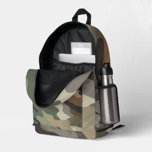 Moderne Oogverblindende Camouflage Bedrukte Rugzak