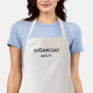 Moderne op maat gemaakte apron voor salon, chef-ko schort