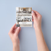 Moderne Open House Real Estate Realtor Flyer (Hand)