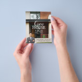 Moderne Open House Real Estate Realtor Flyer (Hand)