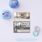 Moderne Open House Real Estate Realtor Flyer (Enkel)