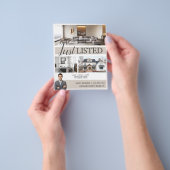Moderne Open Huis Makelaar Flyer (Hand)