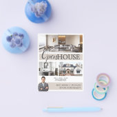 Moderne Open Huis Makelaar Flyer (Enkel)
