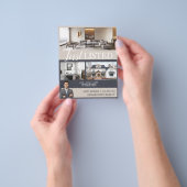 Moderne Open Huis Makelaar Flyer (Hand)