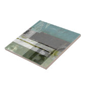 Moderne opmaak met geordende letters tegeltje (Zijkant)