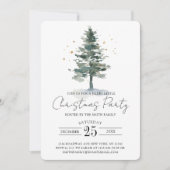 Moderne oproep voor kerstfeestdagen in pingelen me feestdagenkaart (Voorkant)