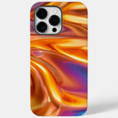 Moderne Oranje Abstracte Kunst Esthetisch Case-Mate iPhone Case (Achterkant)