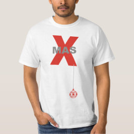 Moderne Ornamenten met kerstbomen T-shirt