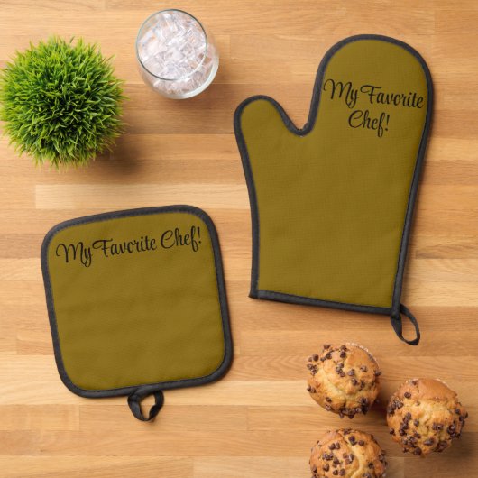 Moderne, Oven Mitt & Pot Holder Set (Top down)