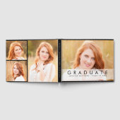 Moderne Overlay Fotocollage Afstuderen Gastenboek (Volledig)