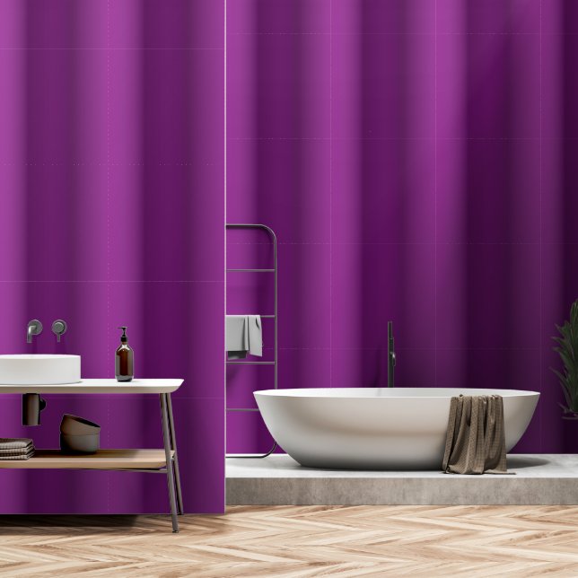 Moderne paarse 3D-effectstrepen Behang (Badkamer)
