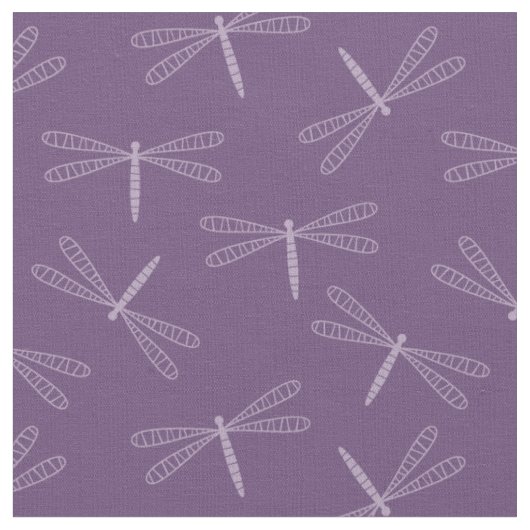 Moderne Paarse dragonfly Stof (Close Up)