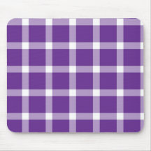 Moderne paarse en witte gingham geruite patroon
