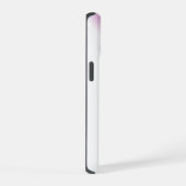 Moderne Paarse Floral iPhone 15 Hoesje (Rechterkant)