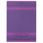 Moderne Paarse lederen look Klembord (Achterkant)