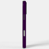 Moderne Paarse Monogram Eerste Letters Hedendaags Case-Mate iPhone Case (Achterkant / Rechts)
