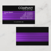 Moderne - Paarse textuur in penseelpenseel Visitekaartje (Voorkant / Achterkant)