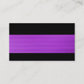 Moderne - Paarse textuur in penseelpenseel Visitekaartje (Achterkant)