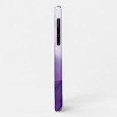 Moderne Paarse Waterverf Ink met naam Case-Mate iPhone Case (Achterkant/links)