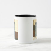 Moderne paneelschildering mok (Midden)