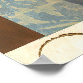 Moderne paneelschildering poster (Hoek)