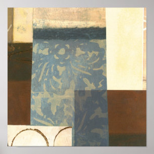 Moderne paneelschildering poster