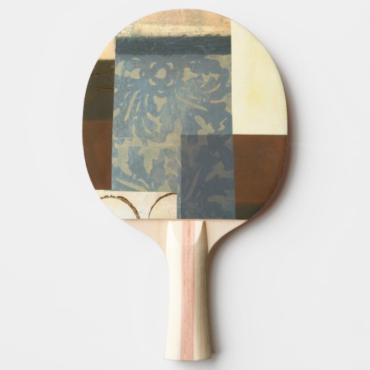 Moderne paneelschildering tafeltennisbatje (Voorkant)