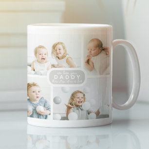 Moderne Papa 4 Foto Grijs Koffiemok