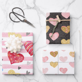 Moderne papierbladen voor arty Hearty Wrapping Inpakpapier Vel