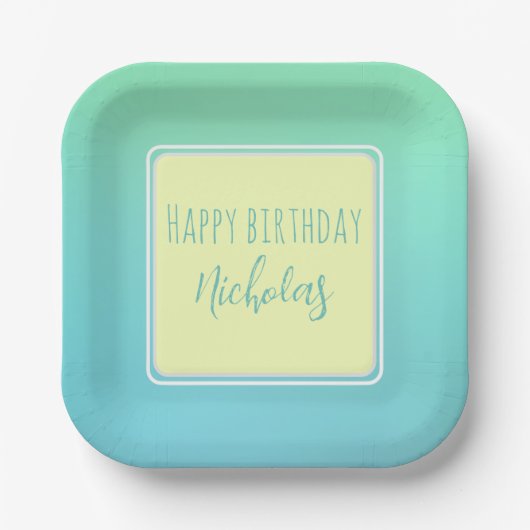 Moderne papieren Bord (Voorkant)