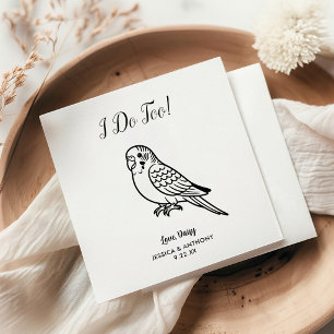 Moderne Parkiet Trouw Cocktailservetten Servet