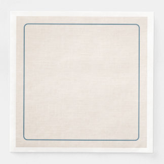 Moderne Pasen Seder Linen-Style Papieren Servet