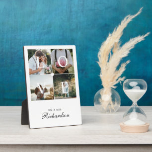Moderne Passen getrouwd van de Liefde Weddenschap Fotoplaat