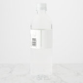 Moderne Pastel Abstrait Soap Étiquette Design (Dos)