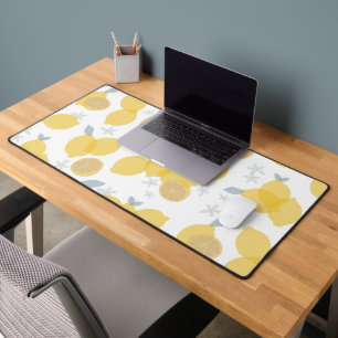 Moderne Pastel Citrus Lemons Motif